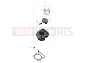 Piston & Cylinder - Triumph SCRAMBLER 400 XC 2025