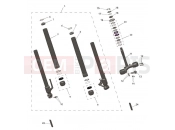Front Forks - Triumph SCRAMBLER 400 XC 2025