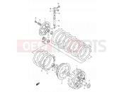 SUZUKI DR350SE X (1999) 17 - CLUTCH