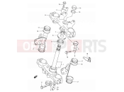 SUZUKI DR350SE X (1999) 46 - STEERING STEM