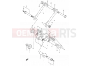 SUZUKI DR350SE X (1999) 52 - REAR CUSHION LEVER