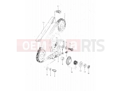 SUZUKI DR500S D (1983) 7 - BALANCER CHAIN