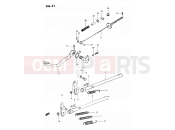 SUZUKI DR500S E (1984) 41 - STAND - REAR BRAKE