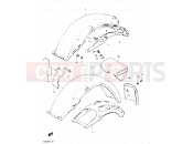 SUZUKI DR500S E (1984) 61 - REAR FENDER