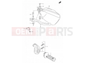 SUZUKI DR650SE K1 (2001) (E54) 39 - RIGHT HANDLE LEVER