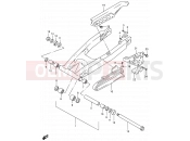 SUZUKI DR650SE K1 (2001) (E54) 49 - REAR SWINGING ARM