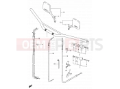 SUZUKI DR650SE K2 (2002) (E03,E28,E33) 38 - HANDLEBAR