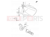 SUZUKI DR650SE K2 (2002) (E03,E28,E33) 39 - RIGHT HANDLE LEVER