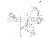 SUZUKI DR650SE K2 (2002) (E03,E28,E33) 40 - LEFT HANDLE LEVER