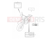 SUZUKI DR650SE K2 (2002) (E03,E28,E33) 42 - LABEL
