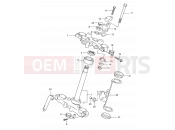 SUZUKI DR650SE K2 (2002) (E03,E28,E33) 45 - STEERING STEM