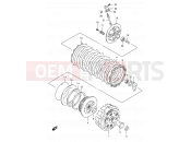 SUZUKI DR650SE K4 (2004) (E03,E28,E33) 16 - CLUTCH