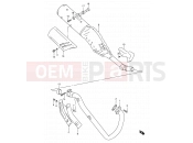 12 - MUFFLER - Suzuki DR650SE K4 (2004) (E24)