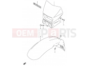 37C - HEADLAMP HOUSING (MODEL K4 E24) - Suzuki DR650SE K4 (2004) (E24)