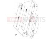 44 - FRONT DAMPER - Suzuki DR650SE K4 (2004) (E24)