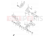 SUZUKI DR650SE K5 (2005) (E03,E28,E33) 31 - FOOTREST