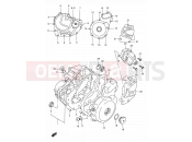 SUZUKI DR650SE K5 (2005) (E24) 4 - CRANKCASE COVER