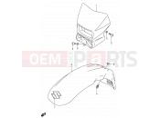 SUZUKI DR650SE K5 (2005) (E24) 37D - HEADLAMP HOUSING (MODEL K5 E24)