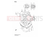 SUZUKI DR650SE K7 (2007) (E03,E28,E33) 2 - CYLINDER HEAD