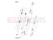 SUZUKI DR650SE K7 (2007) (E03,E28,E33) 45 - FRONT DAMPER