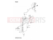 SUZUKI DR650SE K7 (2007) (E03,E28,E33) 54 - REAR MASTER CYLINDER