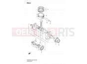 SUZUKI DR650SE K9 (2009) (E03,E28,E33) 6 - CRANKSHAFT