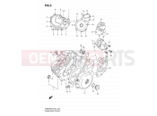 5 - CRANKCASE COVER - Suzuki DR650SE K9 (2009) (E24)