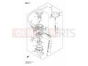 11 - CARBURETOR - Suzuki DR650SE K9 (2009) (E24)