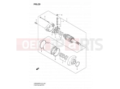 20 - STARTING MOTOR - Suzuki DR650SE K9 (2009) (E24)