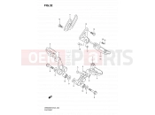 32 - FOOTREST - Suzuki DR650SE K9 (2009) (E24)