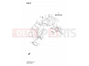 41 - REAR FENDER - Suzuki DR650SE K9 (2009) (E24)