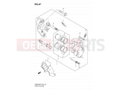 47 - FRONT CALIPER - Suzuki DR650SE K9 (2009) (E24)