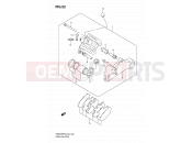 52 - REAR CALIPER - Suzuki DR650SE K9 (2009) (E24)
