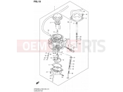 SUZUKI DR650SE L2 (2012) (E03,E28,E33) 13 - CARBURETOR (DR650SEL2 E33)