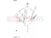 SUZUKI DR650SE L2 (2012) (E03,E28,E33) 44 - FUEL TANK (DR650SEL2 E33)