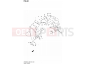 SUZUKI DR650SE L2 (2012) (E03,E28,E33) 52 - REAR FENDER