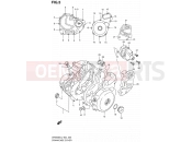 SUZUKI DR650SE L2 (2012) (E24) 5 - CRANKCASE COVER