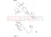 SUZUKI DR650SE L2 (2012) (E24) 13 - MUFFLER