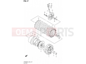 SUZUKI DR650SE L2 (2012) (E24) 17 - CLUTCH