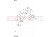 SUZUKI DR650SE L2 (2012) (E24) 41 - REAR FENDER