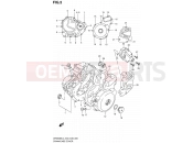 SUZUKI DR650SE L3 (2013) (E03,E28,E33) 5 - CRANKCASE COVER