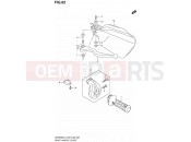 SUZUKI DR650SE L3 (2013) (E03,E28,E33) 62 - RIGHT HANDLE LEVER