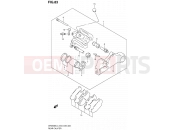 SUZUKI DR650SE L3 (2013) (E03,E28,E33) 83 - REAR CALIPER