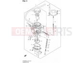 11 - CARBURETOR - Suzuki DR650SE L3 (2013) (E24)