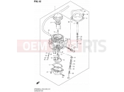 12 - CARBURETOR (DR650SEL4 E28) - Suzuki DR650SE L4 (2014) (E03,E28,E33)