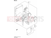 14 - AIR CLEANER - Suzuki DR650SE L4 (2014) (E03,E28,E33)