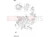 SUZUKI DR650SE L4 (2014) (E24) 5 - CRANKCASE COVER