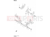 SUZUKI DR650SE L4 (2014) (E24) 32 - FOOTREST