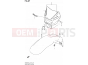 SUZUKI DR650SE L4 (2014) (E24) 37 - HEADLAMP HOUSING