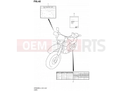 SUZUKI DR650SE L4 (2014) (E24) 42 - LABEL